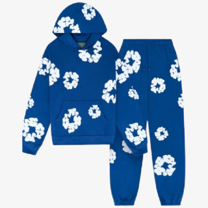 Denim Tears Cotton Tracksuit Blue