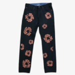 Denim Tears Levi's Cotton Wreath Jeans Black/Red Clay