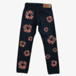 Denim Tears Levi's Cotton Wreath Jeans Black/Red Clay