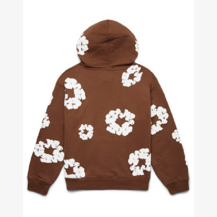 Denim Tears The Cotton Wreath Hoodie Brown back