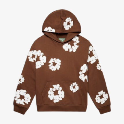 Denim Tears The Cotton Wreath Hoodie Brown front