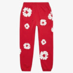 Denim Tears The Cotton Wreath Sweatpant Red