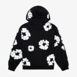 Denim Tears The Cotton Wreath Hoodie Black back