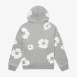 Denim Tears The Cotton Wreath Hoodie Grey back