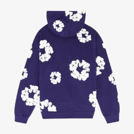 Denim Tears The Cotton Wreath Hoodie Purple back