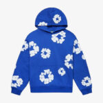 Denim Tears The Cotton Wreath Hoodie Royal Blue front