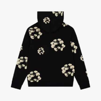 Denim Tears x CPFM Cactus Tears Wreath Hoodie Black back