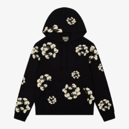 Denim Tears x CPFM Cactus Tears Wreath Hoodie Black front